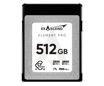 Karta pamięci ExAscend 512GB Element Pro CFexpress B 4.0